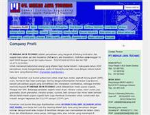 Tablet Screenshot of mekarjayatechnic.com